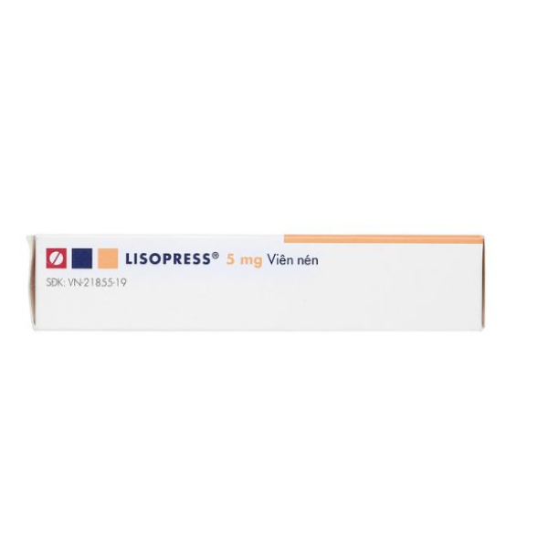 MK - Thuốc Lisopress 5mg trị tăng huyết áp và suy tim