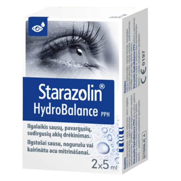 MP - Dung dịch nhỏ mắt Starazolin HydroBalance PPH hỗ trợ tình trạng khô mắt