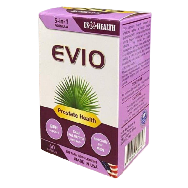 MP - Viên uống Evio hỗ trợ điều trị phì đại tuyến tiền liệt cho nam giới của Mỹ