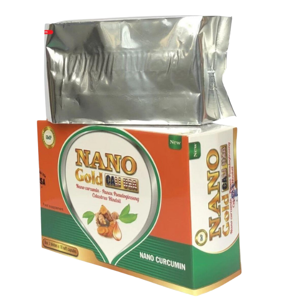 MP - Viên uống Nano Gold Cali USA New bảo vệ và giảm nguy cơ viêm loét dạ dày