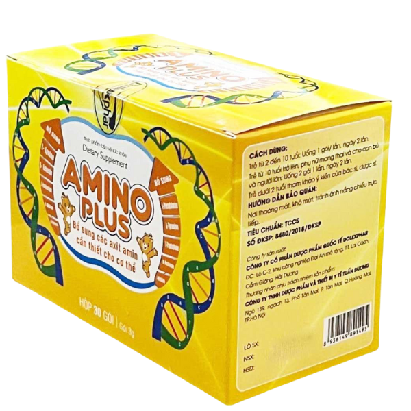 MPCD - Gói Amino Plus bổ sung các axit amin cần thiết cho cơ thể