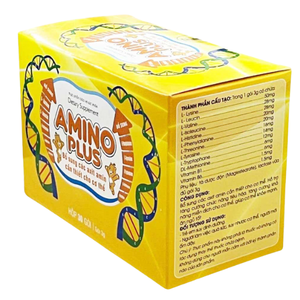 MPTP - Gói Amino Plus bổ sung các axit amin cần thiết cho cơ thể