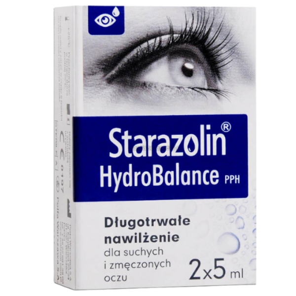 MT - Dung dịch nhỏ mắt Starazolin HydroBalance PPH hỗ trợ tình trạng khô mắt