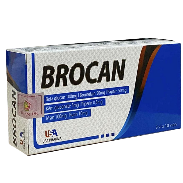 MT - Viên uống Brocan hỗ trợ điều trị các vấn đề về giãn tĩnh mạch, phù nề