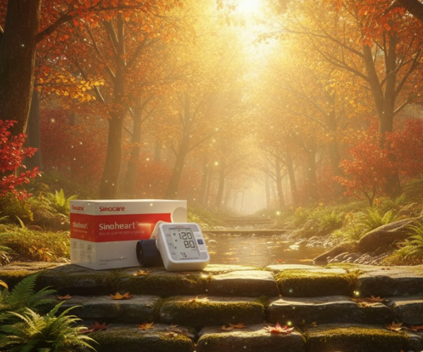 Máy Đo Huyết Áp Sinocare Sinoheart BA-801 chính xác, dễ sử dụng tại nhà