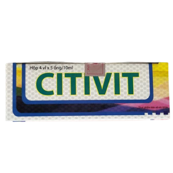 PT - Siro Citivit bổ sung Calcium và vitamin thiết yếu cho cơ thể