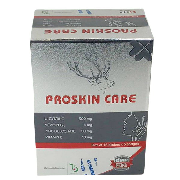 PT - Viên uống Proskin Care hỗ trợ đẹp da, ngăn ngừa lão hóa