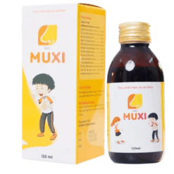 Siro Muxi hỗ trợ giảm sổ mũi, ngạt mũi, chảy nước mũi do viêm mũi, viêm xoang