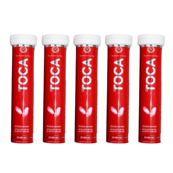 Sủi - Viên sủi tăng cân TOCA hỗ trợ ăn ngon, ngủ ngon an toàn hiệu quả