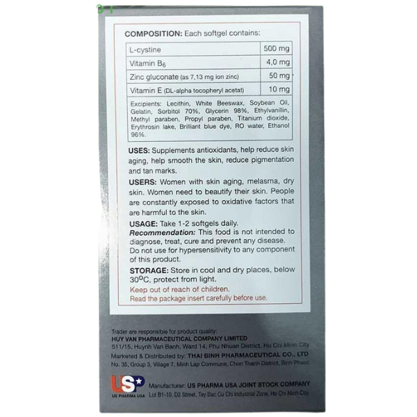 TA - Viên uống Proskin Care hỗ trợ đẹp da, ngăn ngừa lão hóa