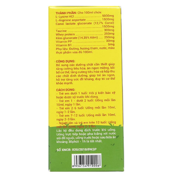 TP - Siro ăn ngủ ngon Hoàng Gia Bảo giúp hệ tiêu hóa của bé khỏe mạnh