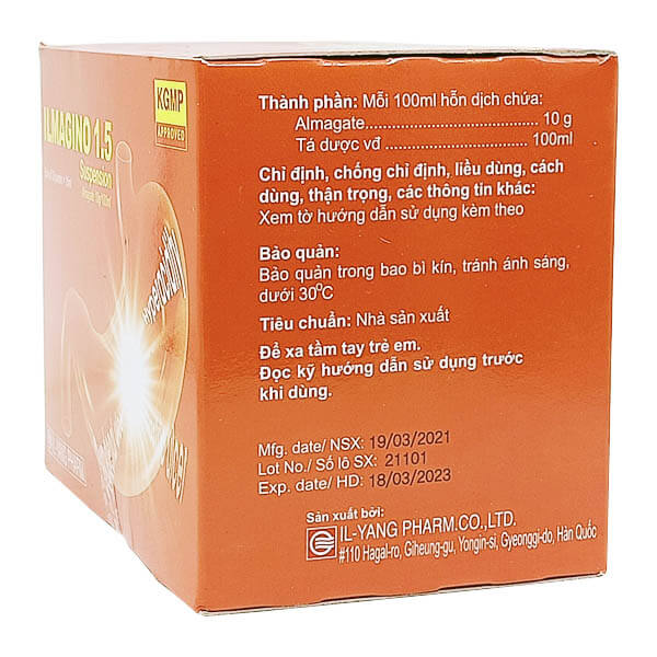 TP - Thuốc Ilmagino 1.5g điều trị các chứng bệnh liên quan đến dạ dày như viêm loét dạ dày