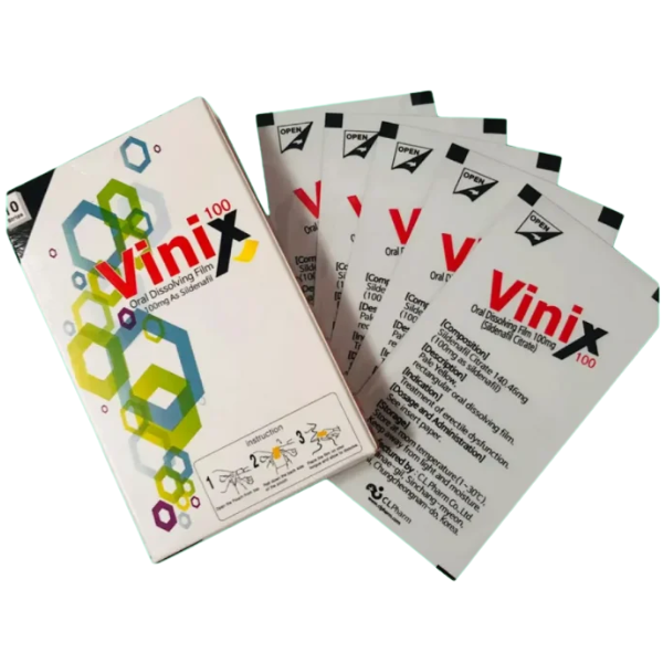 Tem ngậm Vinix 100 điều trị rối loạn cương dương ở nam giới Tem ngậm Vinix 100 điều trị rối loạn cương dương ở nam giới