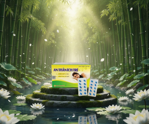 Thuốc An Thần Ích Trí điều trị mất ngủ và suy nhược thần kinh (Hộp 5 vỉ x 10 viên)