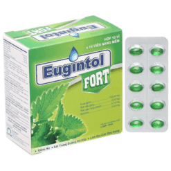Thuốc Eugintol Fort điều trị các chứng ho do đau họng, sổ mũi, cảm cúm