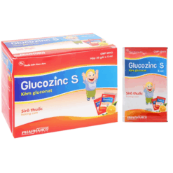 Thuốc Glucozinc S bổ sung kẽm, trị thiếu kẽm