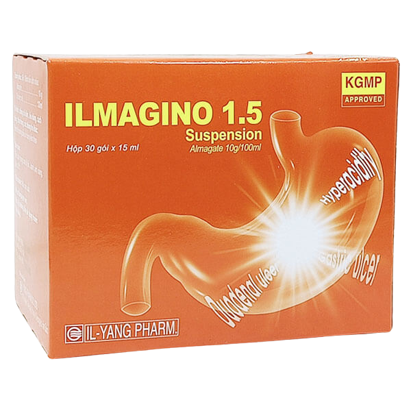 Thuốc Ilmagino 1.5g điều trị các chứng bệnh liên quan đến dạ dày như viêm loét dạ dày Thuốc Ilmagino 1.5g điều trị các chứng bệnh liên quan đến dạ dày như viêm loét dạ dày