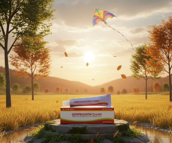 Thuốc bôi Genfranson cream điều trị bệnh lý viên da cơ địa (Tuýp 10g)