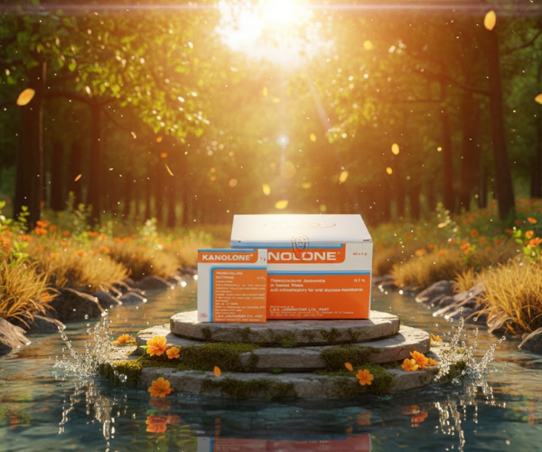 Thuốc bôi Kanolone 1g điều trị các vấn đề về loét miệng, viêm nhiễm trong khoang miệng (Hộp 50 gói x 1g)