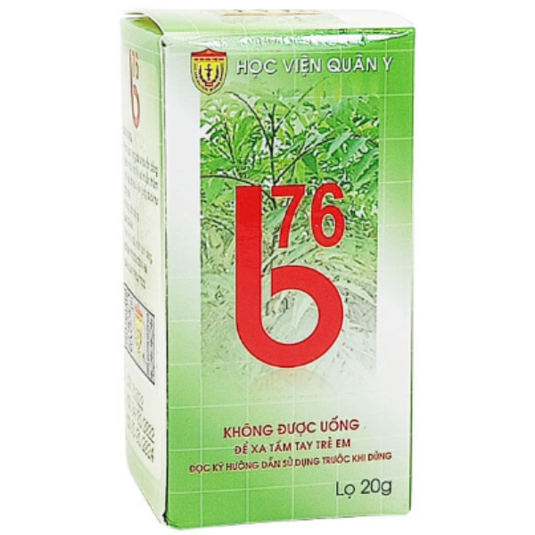 Thuốc bỏng quân đội B76 Học viện Quân Y trị bỏng tốt Thuốc bỏng quân đội B76 Học viện Quân Y trị bỏng tốt