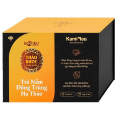 Trà Nấm Đông Trùng Hạ Thảo Kami Tea hỗ trợ tăng miễn dịch và cải thiện giấc ngủ