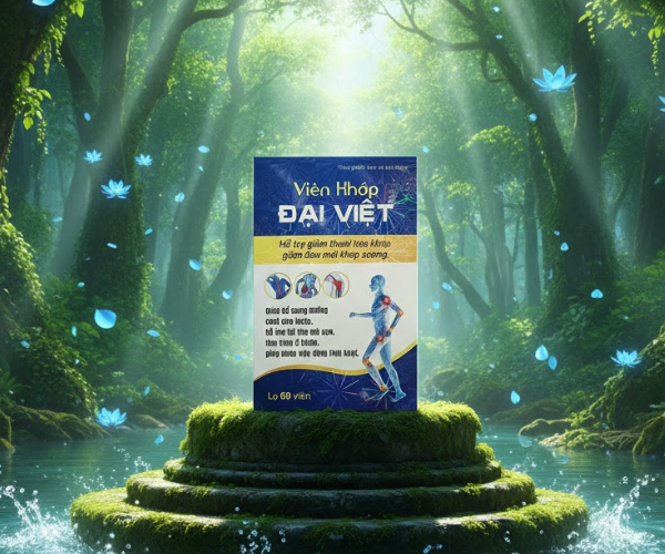 Viên khớp Đại Việt hỗ trợ giảm đau nhức xương khớp (Hộp 60 viên)