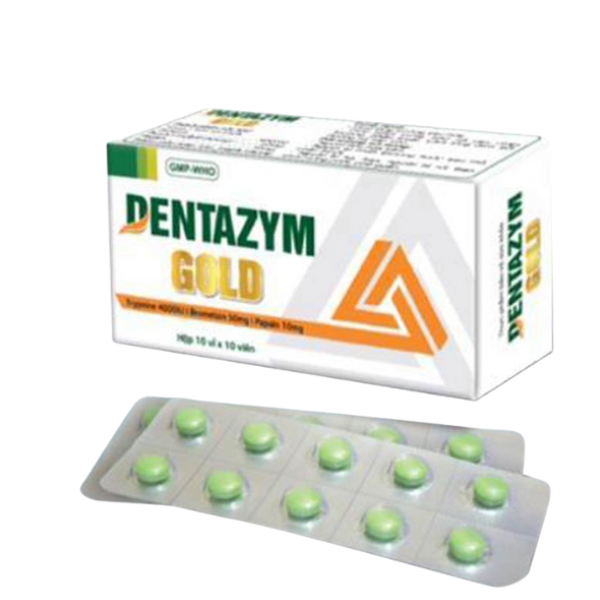 Viên uống Dentazym Gold hỗ trợ giảm triệu chứng sưng đau và phù nề Viên uống Dentazym Gold hỗ trợ giảm triệu chứng sưng đau và phù nề