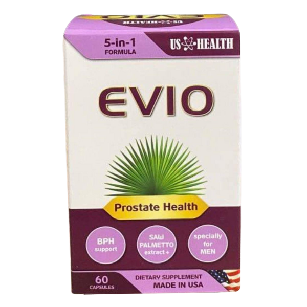 Viên uống Evio hỗ trợ điều trị phì đại tuyến tiền liệt cho nam giới của Mỹ Viên uống Evio hỗ trợ điều trị phì đại tuyến tiền liệt cho nam giới của Mỹ
