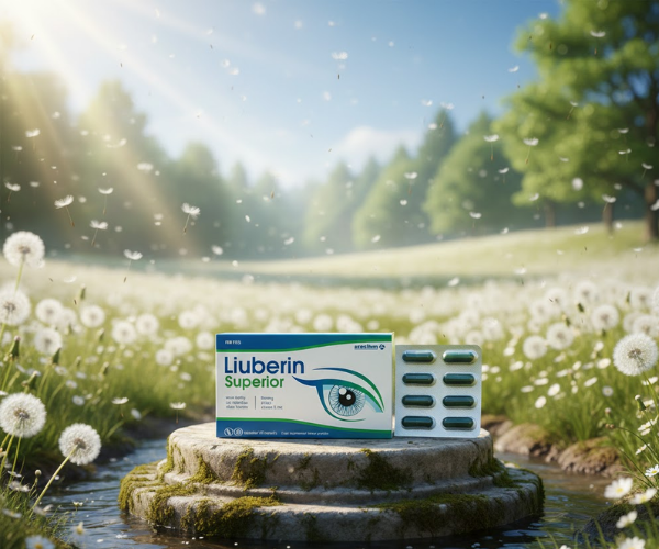 Viên uống Liuberin Superior Aconitum UAB hỗ trợ cải thiện thị lực (Hộp 30 viên)