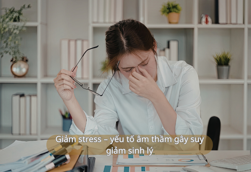 Giảm stress – yếu tố âm thầm gây suy giảm sinh lý