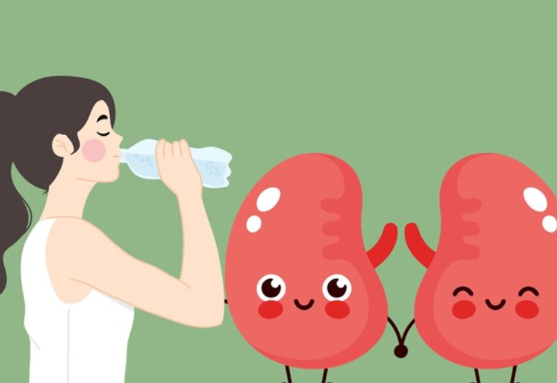 Những trường hợp uống nhiều nước có thể gây bất lợi cho thận