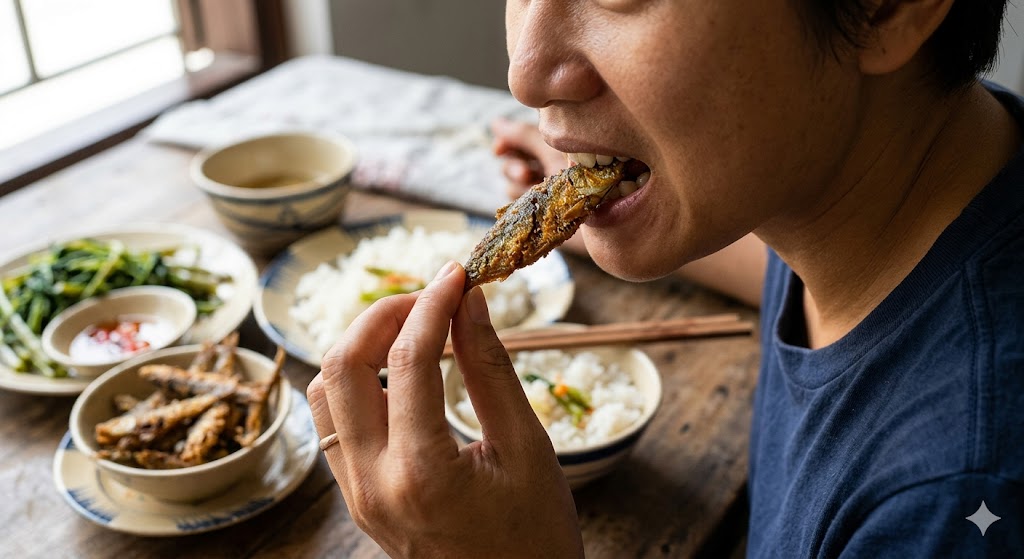 Cá nhỏ ăn được cả xương