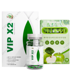 Thuốc giảm cân Tiến Hạnh Vip X2 hỗ trợ đốt mỡ, giảm thèm ăn, lấy lại vóc dáng thon gọn