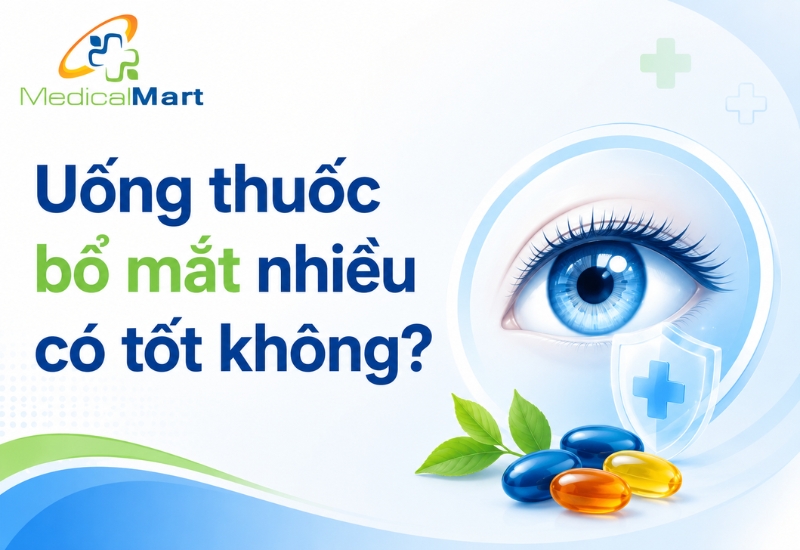 Giải đáp: Uống thuốc bổ mắt nhiều có tốt không?