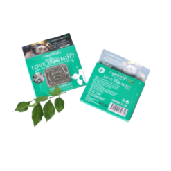 Kẹo ngậm Love Mint Dentiste giúp thơm miệng và hỗ trợ tăng hưng phấn (Hộp 20 viên)