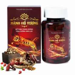 Viên uống Mãnh Hổ Vương Halifa Bạch Liên Đường giúp hỗ trợ bổ thận tráng dương và tăng cường sinh lực phái mạnh (Hộp 1 lọ 150 viên)