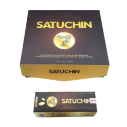 Viên uống sủi Satuchin Fresh Life Kindpeak giúp hỗ trợ nhuận tràng và cải thiện sức bền thành mạch (Hộp 3 tuýp x 10 viên)