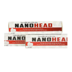 Viên uống sủi tiền đình Nano Head Trường Thọ giúp tăng cường tuần hoàn máu não và giảm các triệu chứng của hội chứng rối loạn tiền đình (Hộp 1 tuýp 20 viên)