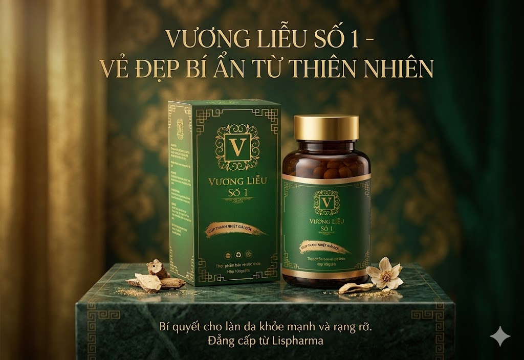 Viên uống Vương Liễu Số 1 LISPharma - Giúp đặc trị vảy nến, á sừng, eczema, viêm da cơ địa (Hộp 100g)