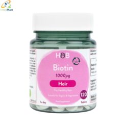 Vien-uong-moc-toc-Biotin-Holland-Barrett-ho-tro-giam-rung-toc-va-giup-toc-day-khoe-hon-Hop-120-vien