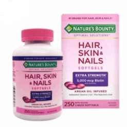 Vien-uong-Hair-Skin-Nails-Natures-Bounty-ho-tro-nuoi-duong-da-sang-khoe-toc-chac-khoe-mong-cung-cap-va-bo-sung-vitamin-khoang-chat-cho-co-the-hop-250-vien