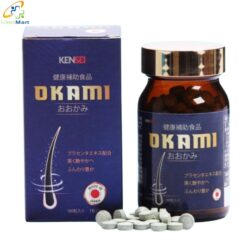 Vien-uong-giup-toc-chac-khoe-Okami-Ho-tro-bo-sung-keratin-giup-nuoi-duong-toc-tu-ben-trong-Lo-180-vien