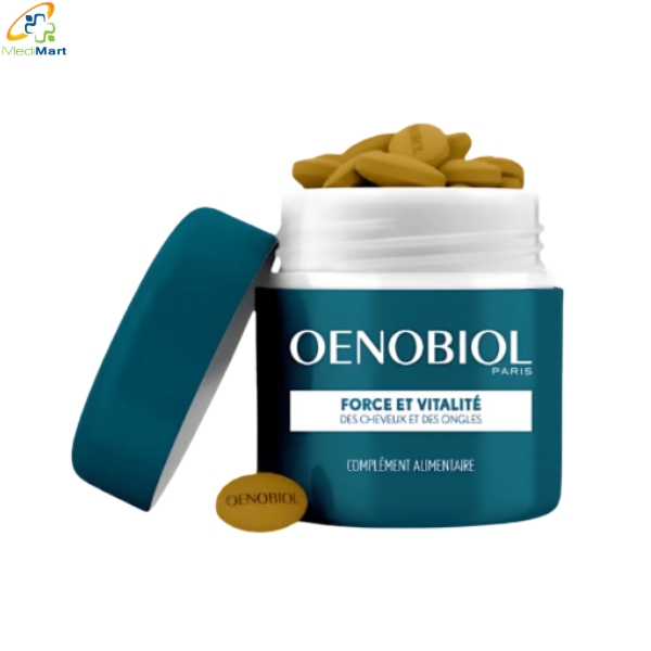 Viên uống chắc khỏe tóc Oenobiol Force Et Vitalite (Hộp 60 viên) Vien-uong-chac-khoe-toc-Oenobiol-Force-Et-Vitalite-Hop-60-vien