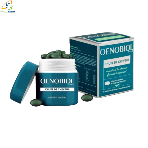 Viên uống mọc tóc Oenobiol Chute De Cheveux (Hộp 60 viên) Vien-uong-moc-toc-Oenobiol-Chute-De-Cheveux-Hop-60-vien