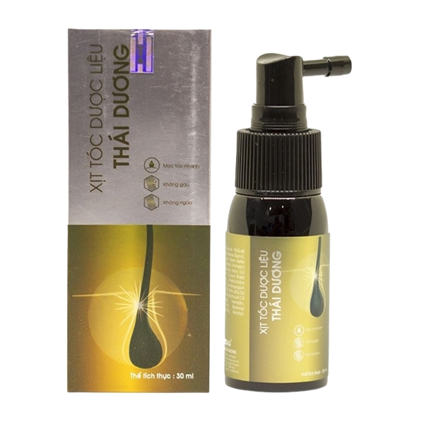 Xịt tóc Dược liệu Thái Dương (Chai 30ml) Xit-toc-Duoc-lieu-Thai-Duong-Chai-30ml