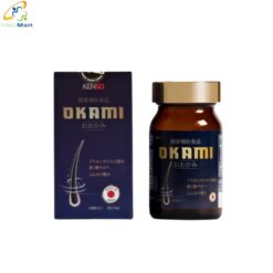 Vien-uong-giup-toc-chac-khoe-Okami-Ho-tro-bo-sung-keratin-giup-nuoi-duong-toc-tu-ben-trong-Lo-180-vien