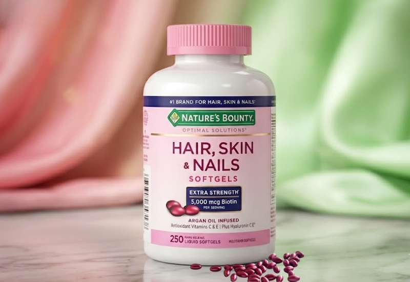Vien-uong-Hair-Skin-Nails-Natures-Bounty-ho-tro-nuoi-duong-da-sang-khoe-toc-chac-khoe-mong-cung-cap-va-bo-sung-vitamin-khoang-chat-cho-co-the-Hop-250-vien