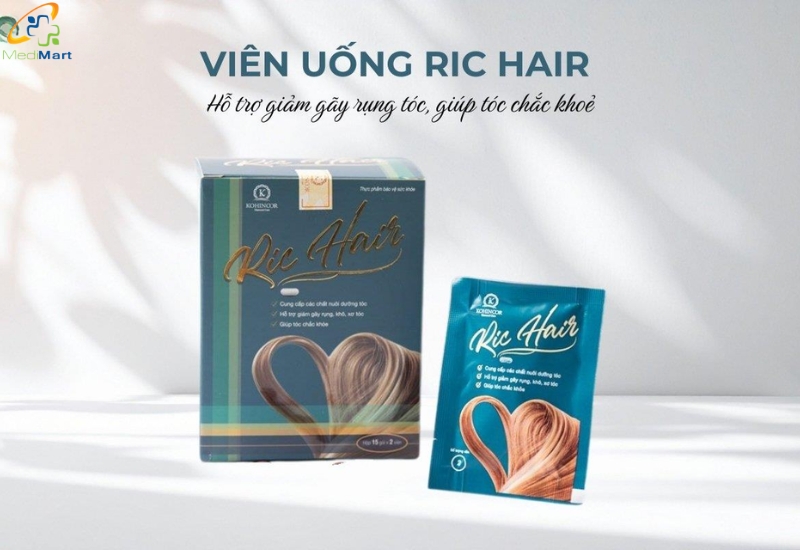 Vien-uong-Ric-Hair-Kohinoor-Star-ho-tro-bo-sung-duong-chat-Hop-15-goi