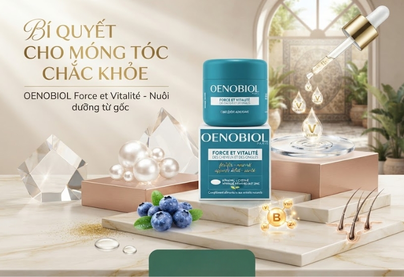Vien-uong-chac-khoe-toc-Oenobiol-Force-Et-Vitalite-Hop-60-vien