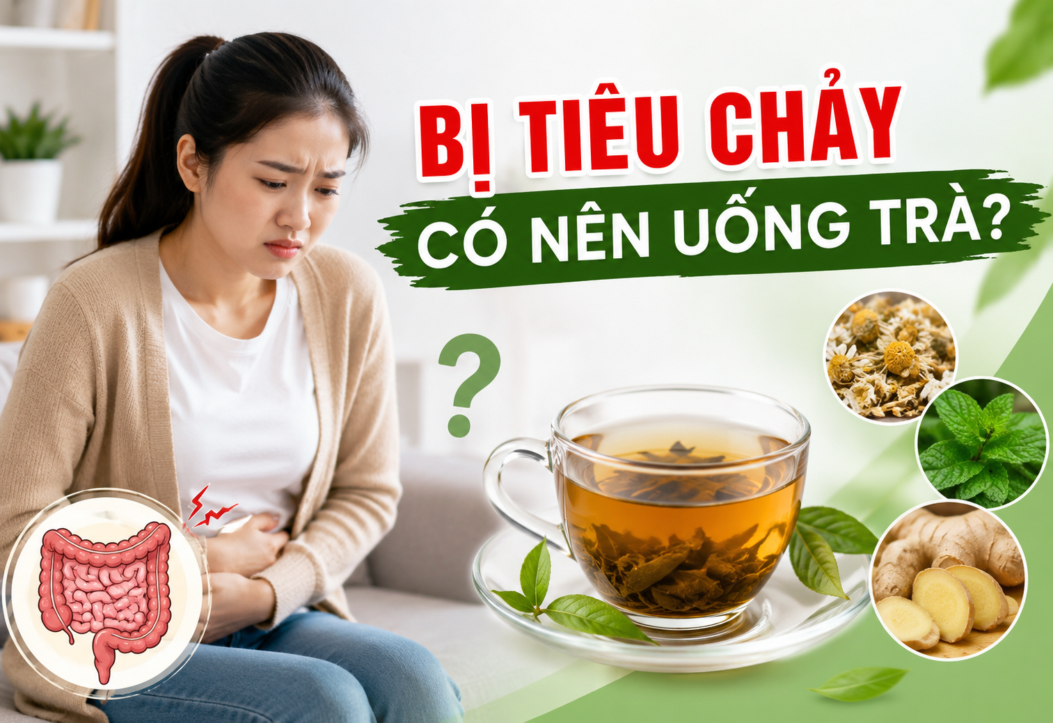 Bị tiêu chảy có nên uống trà?